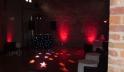 Red Uplighting Arley Hall Arley Hall Wedding DJ