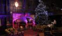 uplighting Mitton Hall Uplighting